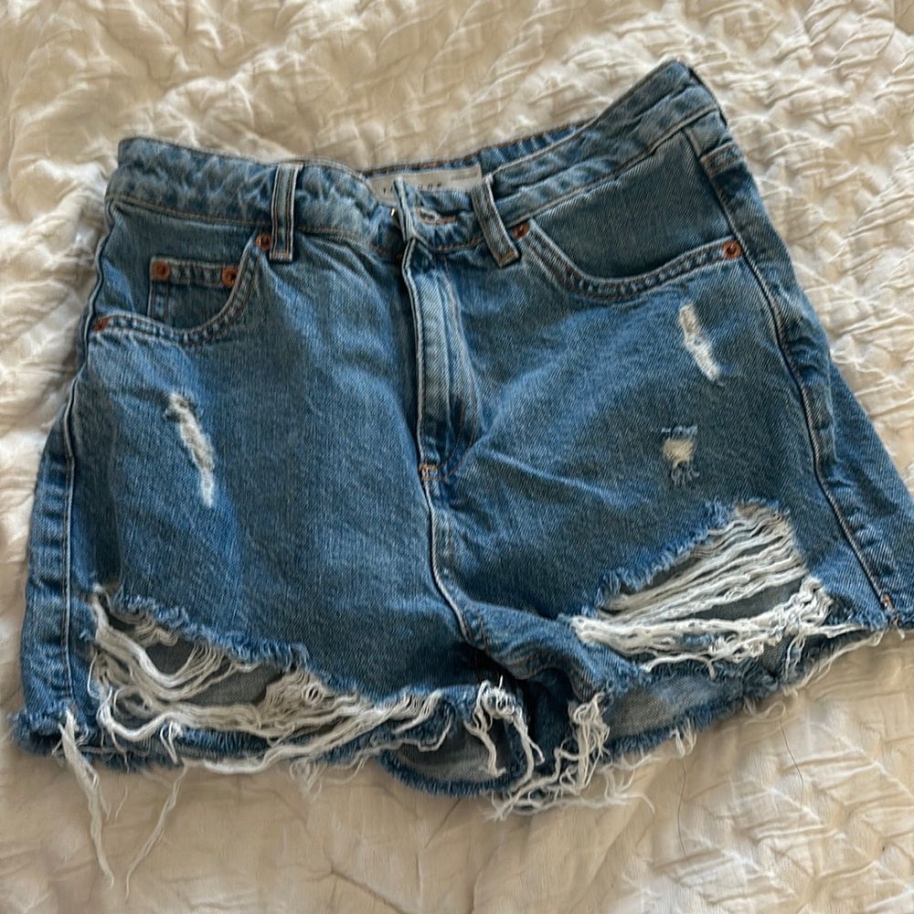 Topshop size 4 jeans shorts